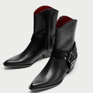 Zara Woman Cowboy Boots